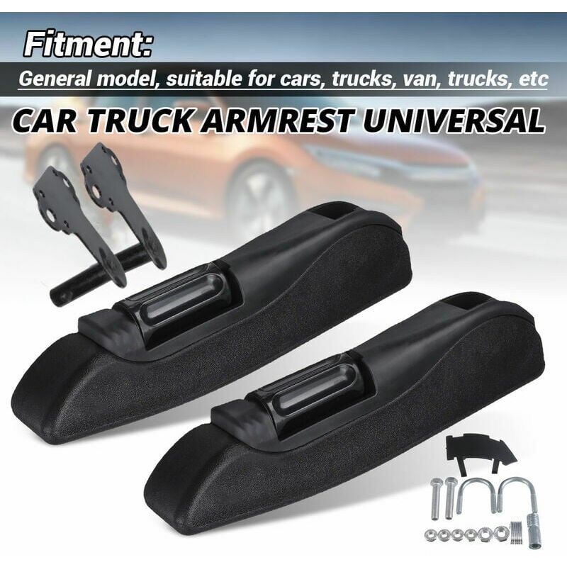 2x accoudoir central de camion de voiture universel accoudoir réglable l + r 40cm - Ulisem