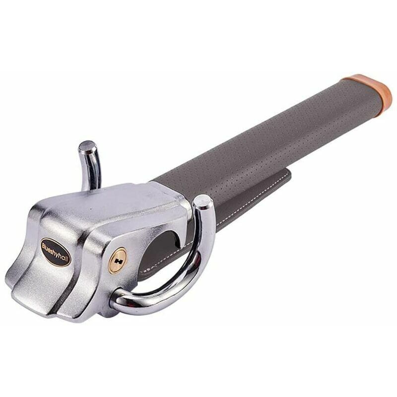 Ulisem Antivol Pour Volant De Voiture Avec Clés Gris