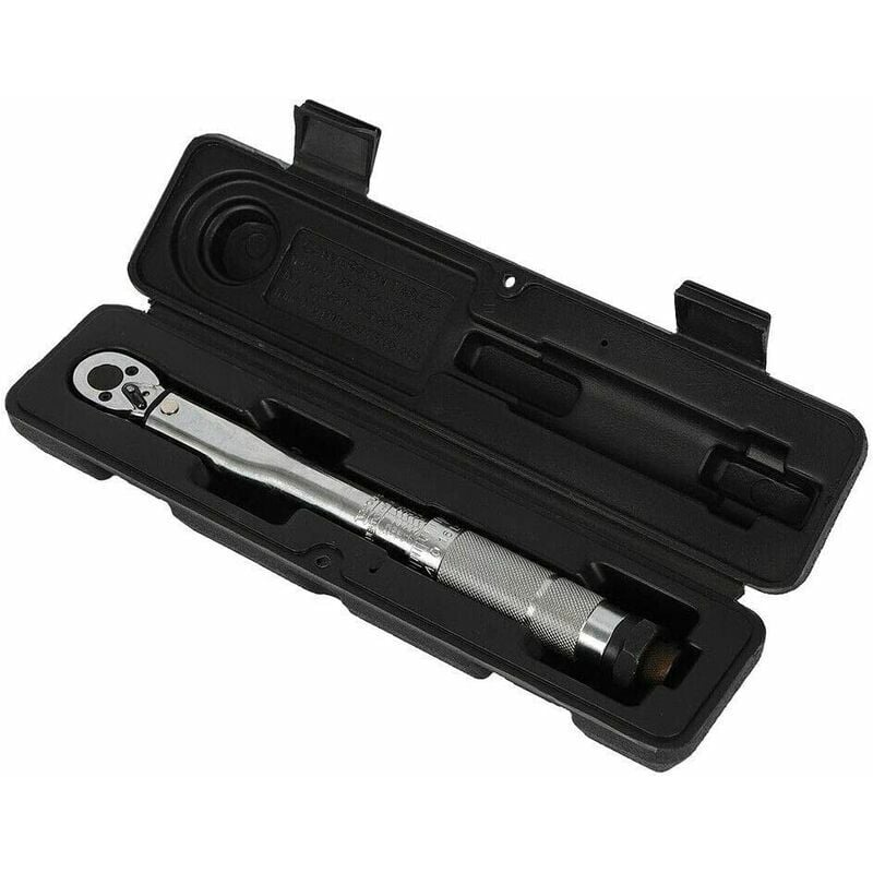 Clé Dynamométrique 1/4 pouce calibrée 5-25 nm Cliquet Dynamométrique Boîte - Ulisem