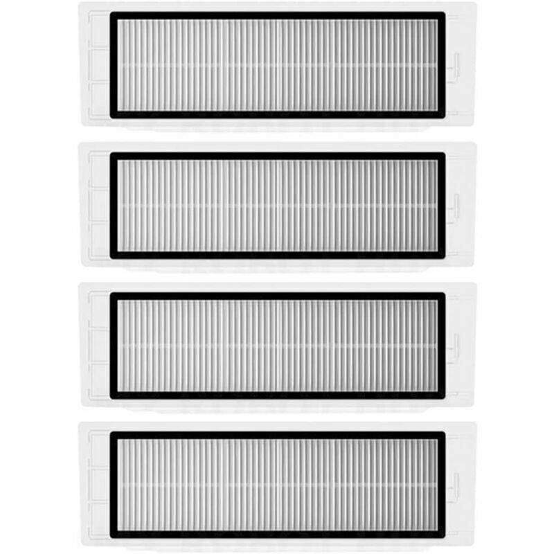 Lot de 4 filtres Hepa pour aspirateur Xiaomi Roborock S6 S5 max S60 S65 S5 S50 S55 E25 E35 - Ulisem