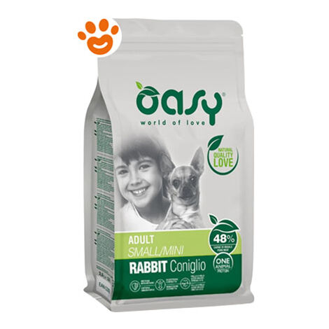Cane Adult Mini con Coniglio 2,5kg OASY