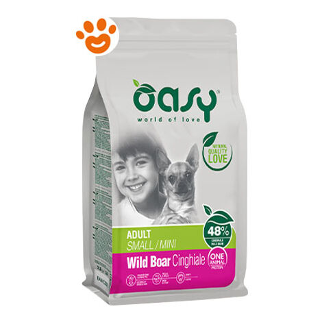 Cane Adult Small con Cinghiale 2,5 kg OASY