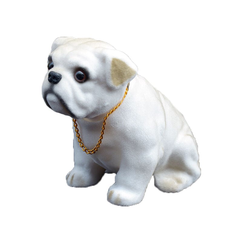 Cane che annuisce per auto, bambola per auto in