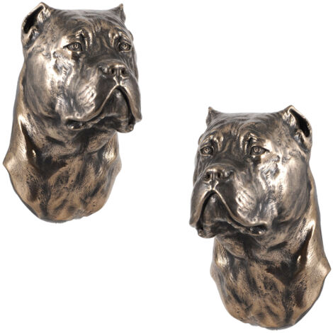 Cane Corso Italiano - estatuilla de perro, busto colgante, decoración única para un amante de los perros de Art-Dog