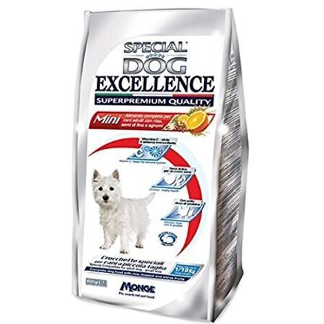 Cane - Mini Adult Special Dog Excellence Monge - size 800 gr
