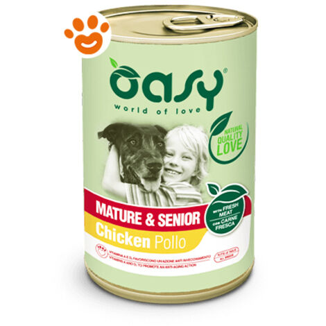 Cane - Patè Adult Mature e Senior 400 gr Oasy