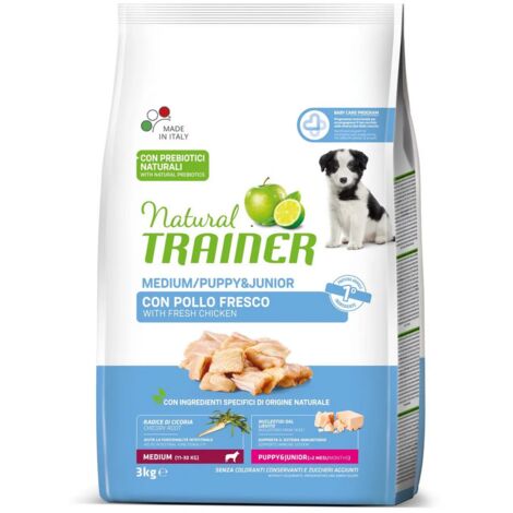 Cane - Puppy&Junior Medium 3kg Natural Trainer