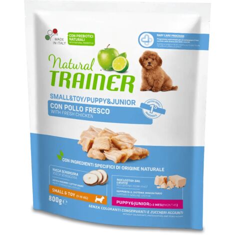 Cane - Puppy&Junior Small&Toy 800gr Natural Trainer