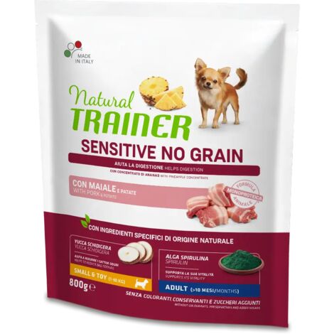 Cane Small & Toy 800 gr Maiale No grain Natural Trainer