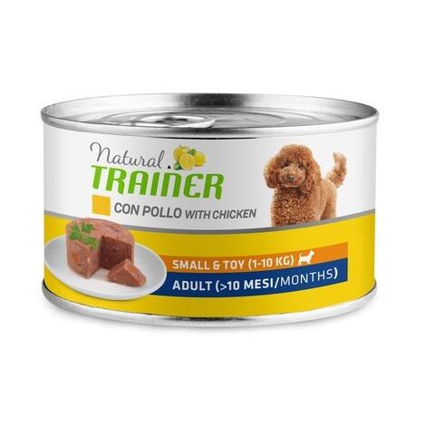 Cane Small&Toy 150gr Pollo&Riso Umido Natural Trainer