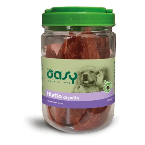 Cane - Snack Filetto di Pollo 400 gr Oasy
