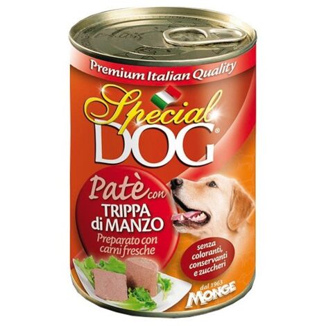 Cane - Trippa di Manzo Special Dog Rossa Monge 400 gr x 12 pz