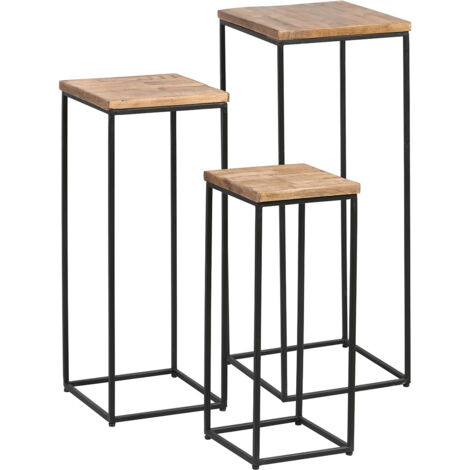 CANELLE - Ensemble de 3 Sellettes Gigognes