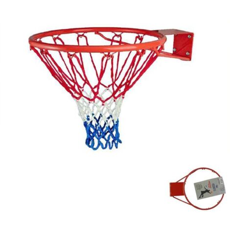 CANESTRO BASKET PALLA PARETE DIAMETRO 35 CM IN METALLO CON RETE 94690
