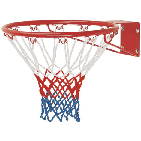 Canestro da Basket Ø 46 cm in Metallo Regolamentare USA Rosso