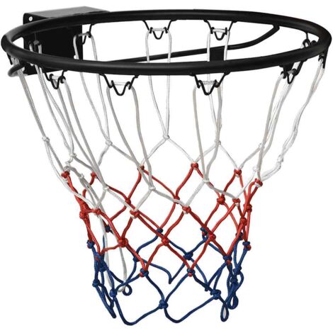 Canestro da Basket Nero 45 cm Acciaio vidaXL