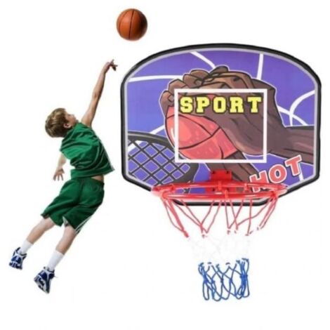 Canestro da basket regolabile con tabellone per esterno bambini Art.94940