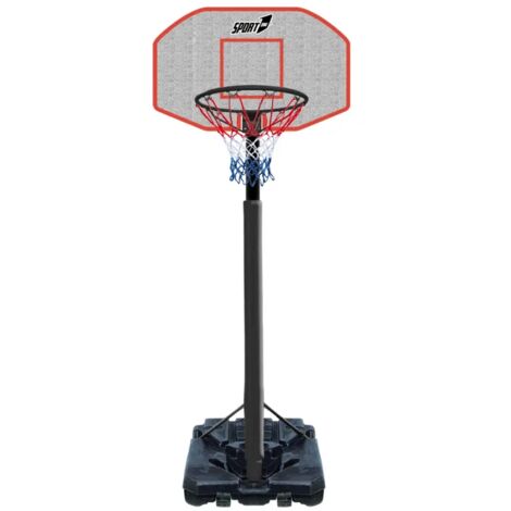 Canestro da Basket Regolamentare Regolabile Tabellone Rete Ruote Pallacanestro
