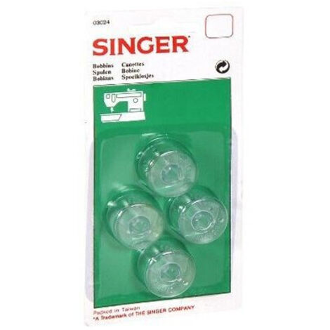 Canettes par 4 613024 pour Machine à coudre SINGER
