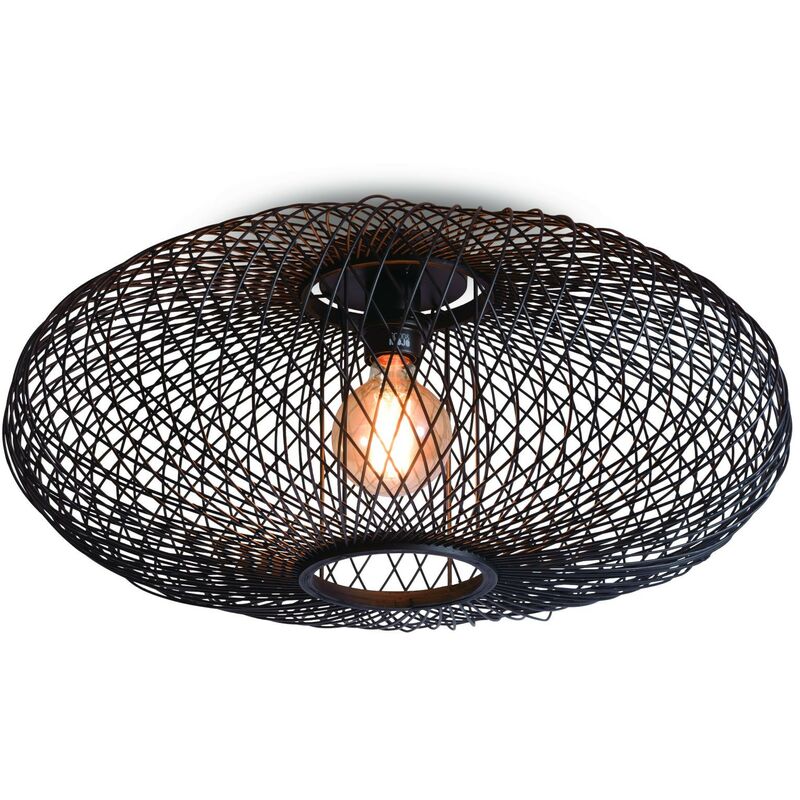 CANGO 6025, Plafoniera in Bamboo per Interni