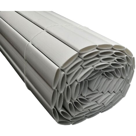 Canisse double face PVC 1 x 1 m -  - Blanc