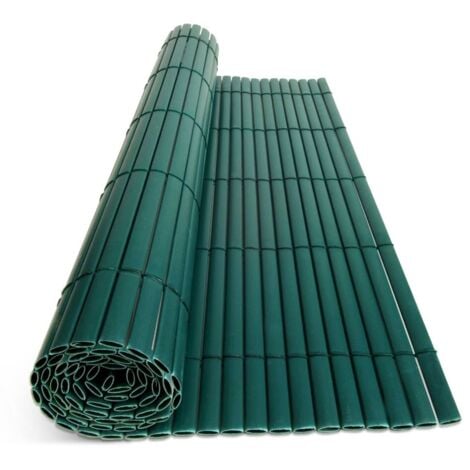 Canisse double face PVC 1 x 1 m -  - Vert