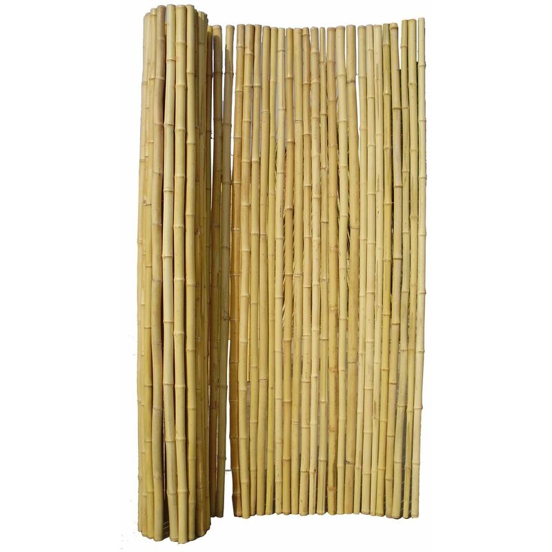 Sodipa - Canisse en bambou rond 2m (longueur) x 2m