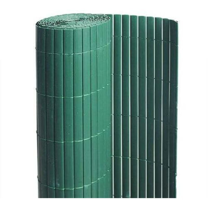 Atout Loisir - Canisse en pvc vert - 90% d'occultation - Long 12 m, Hauteur 1.80 m