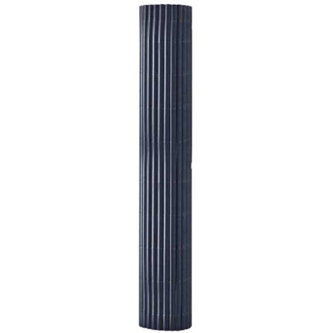 GAZON DU SUD CANISSE PVC ANTHRACITE DOUBLE FACE 1M50X3M