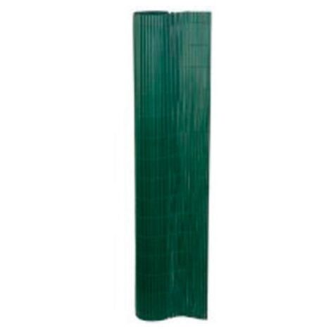 Canisse PVC écologique verte 1,50m x 3m – Brise-vue 85-90% d'occultation – Résistante aux UV et intempéries – Sicatec
