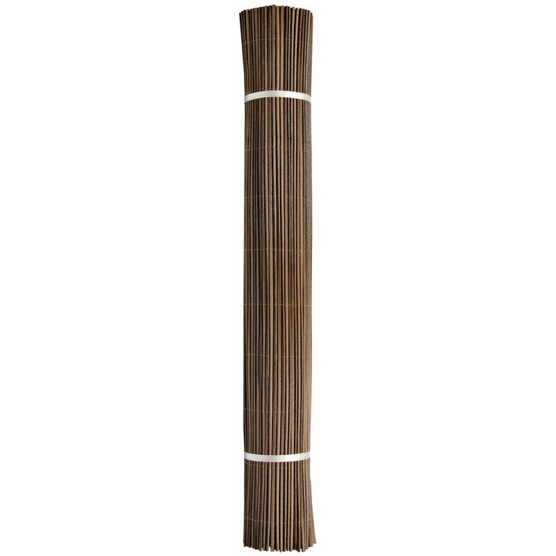 Canisse synthétique imitation osier marron \