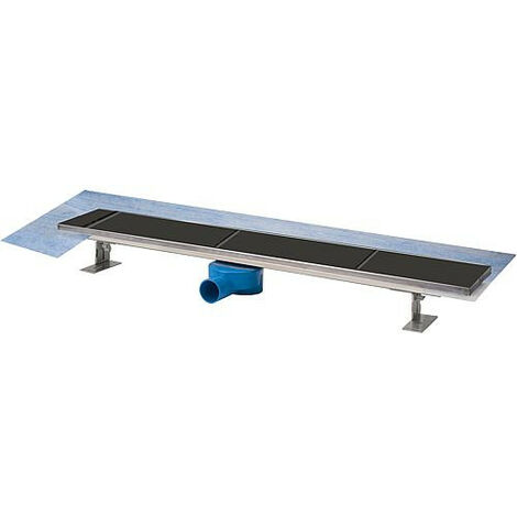 Caniveau de douche Evenes 700mm avec insert à carreler Kit de SAV