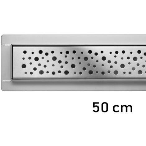 Caniveau de douche, siphon de sol 50 cm