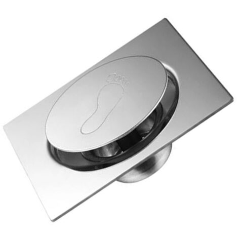 Caniveau de Douche, Siphon de Sol de Salle de Bain en Acier Inoxydable élégant Polyvalent épaissi pour Accessoires de Salle de Bain
