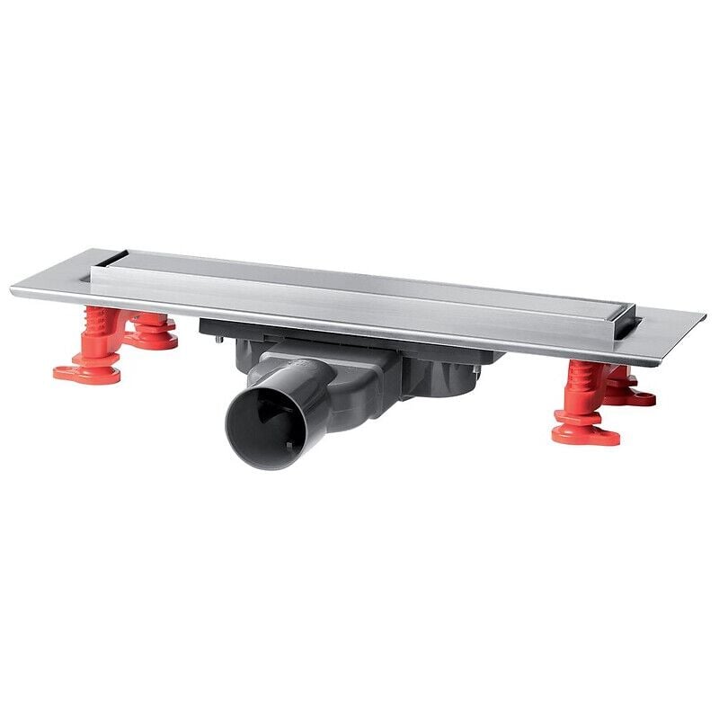 Wirquin - Caniveau de douche Venisio Slim L700 mm extra-plat 50 mm avec siphon à membrane Pro