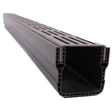 Caniveau XXS MINI L 6,5 cm Grille INOX Line - StarDrain - LINE ECO -       Caniveau de 100 cm