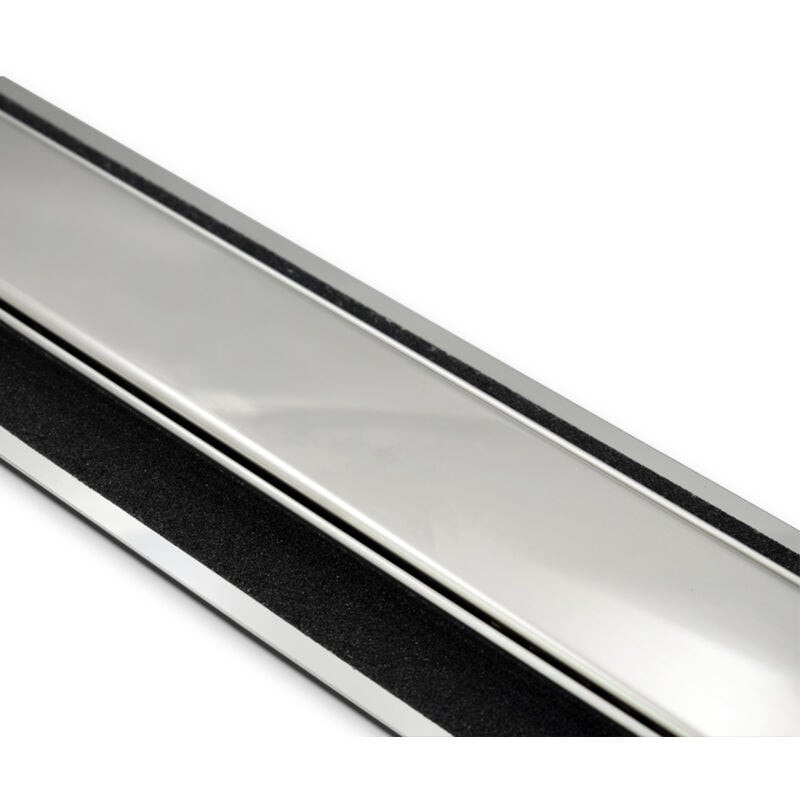 Caniveaux de luxe en acier inoxydable - polis