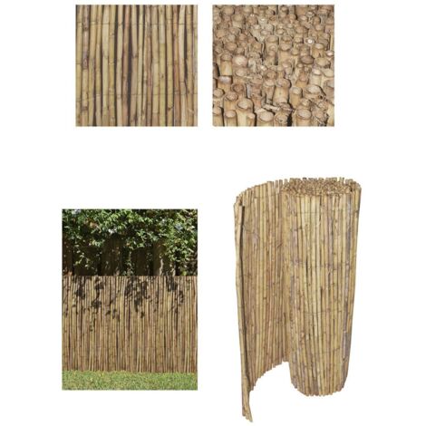 Cañizo de Bambú Grueso Nacional | Cerramiento de terrazas y jardín | VARIAS MEDIDAS - 2x5m