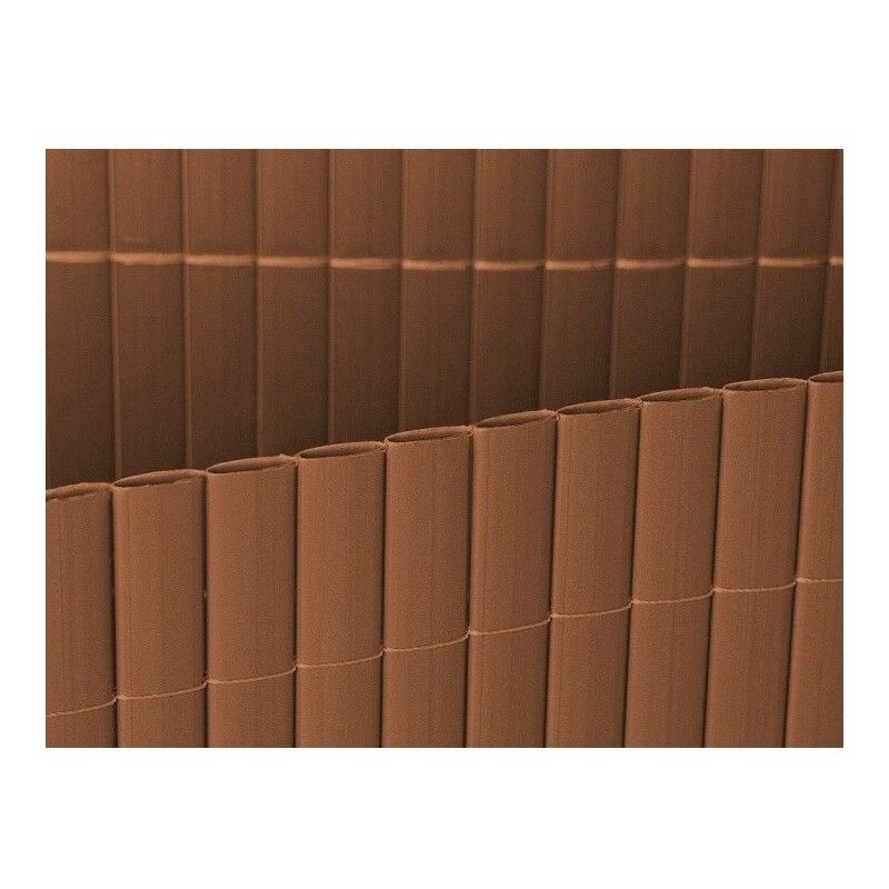 

Cañizo De Pvc Chocolate Doble Cara 1350 Gramos 1 ,5 X 3 Metros Modelo 2021