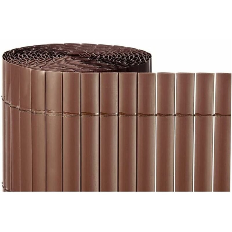 

Cañizo de PVC Media Caña - Marron | SELECCIONE LA MEDIDA| VARIAS MEDIDAS - 1x3m