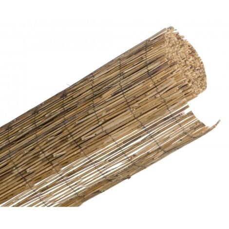 cañizo Natural Rollo De 1,5 X 5 Metros unidas entre sí mediante alambre plastificado