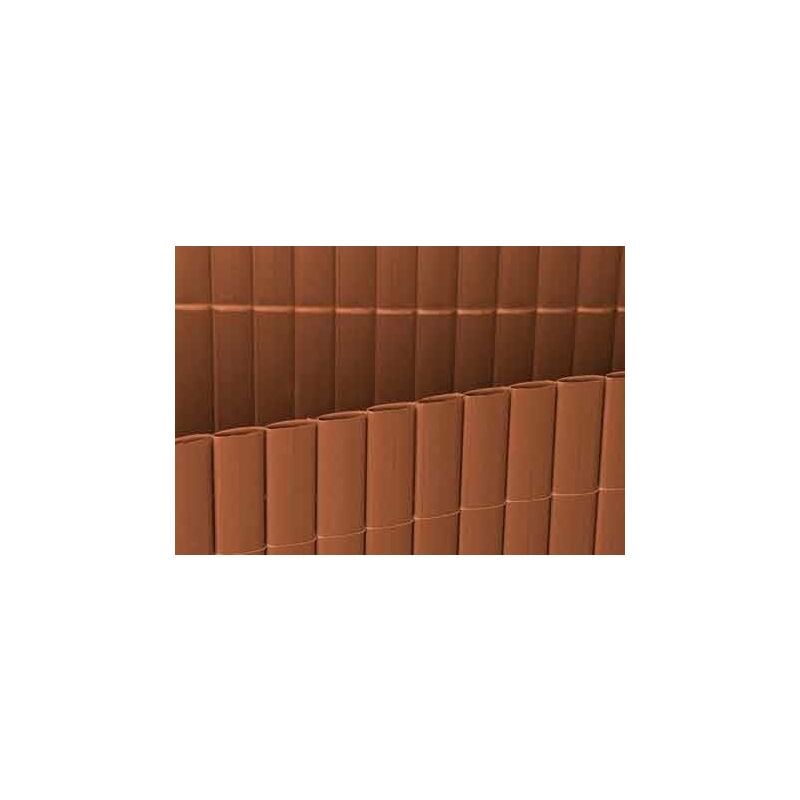 

Cañizo PVC doble cara marrón 12mm Medidas 2.0X5M