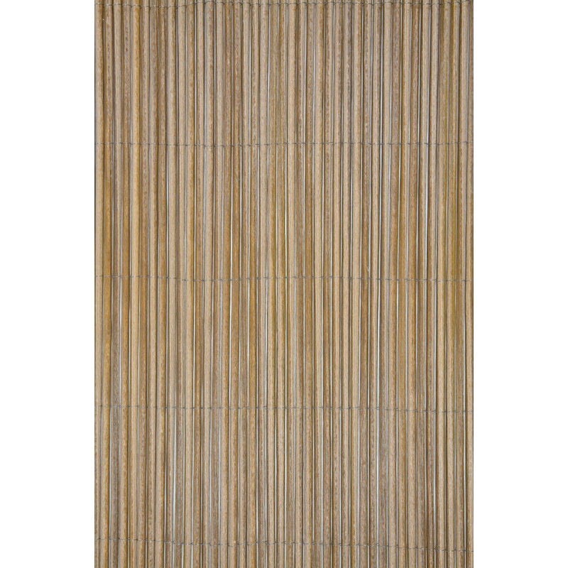 Canisse d'osier synthétique Fency Wick - Vert - 1,5 x 3 m - Occultation 90 % - Nortene