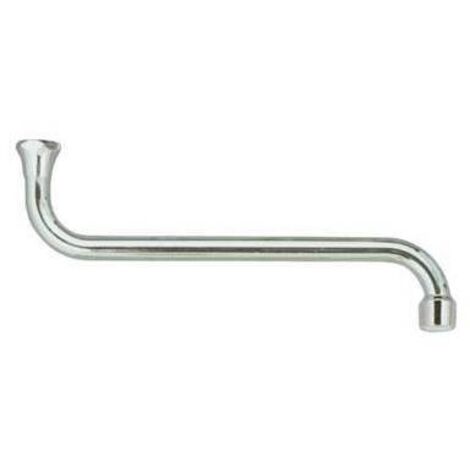 Canna cr inferiore lavello + rompigetto ottone cromato 3/4f mm 18x300