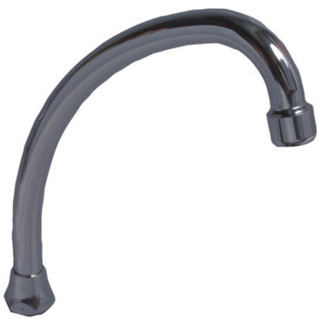 CANNA DI RICAMBIO PER MISCELATORE RUBINETTO CUCINA BOCCA ALTA COLORE CROMO