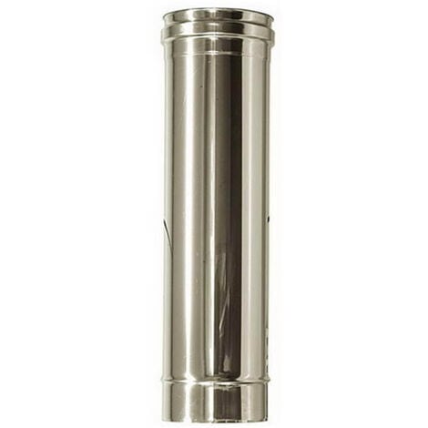 MBM Canna fumaria DN 150 L 0.5 mt L 500mm tubo acciaio inox 316