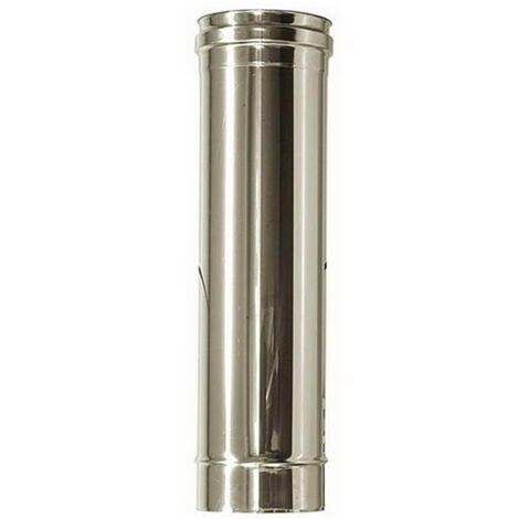 Canna fumaria DN 300 1 mt  L 1000mm tubo acciaio inox 316.