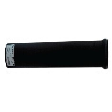Canna in acciaio nero 50 cm diametro 80 - europrofil