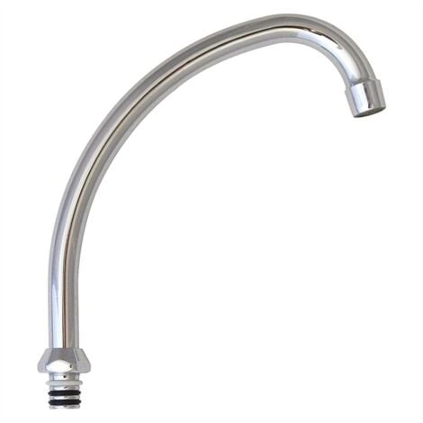 BB BUYBATH Canna miscelatore monoforo Jota cromata 3/4"×18 mm 150 mm Tecom