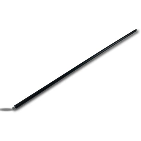 Canne de ramonage PPN noire  Rallonge de kit  Embout acier fileté M121,75mm - Quantité x 1 - Cannes noires - 1 m